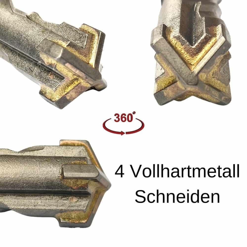 Burghiu pentru ciocan SDS-PLUS 4 tăișuri Ø 6,0mm x 160mm lungime-1