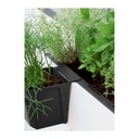 Vas de plantare EASY pentru paleți europeni, aprox.10cm antracit-1