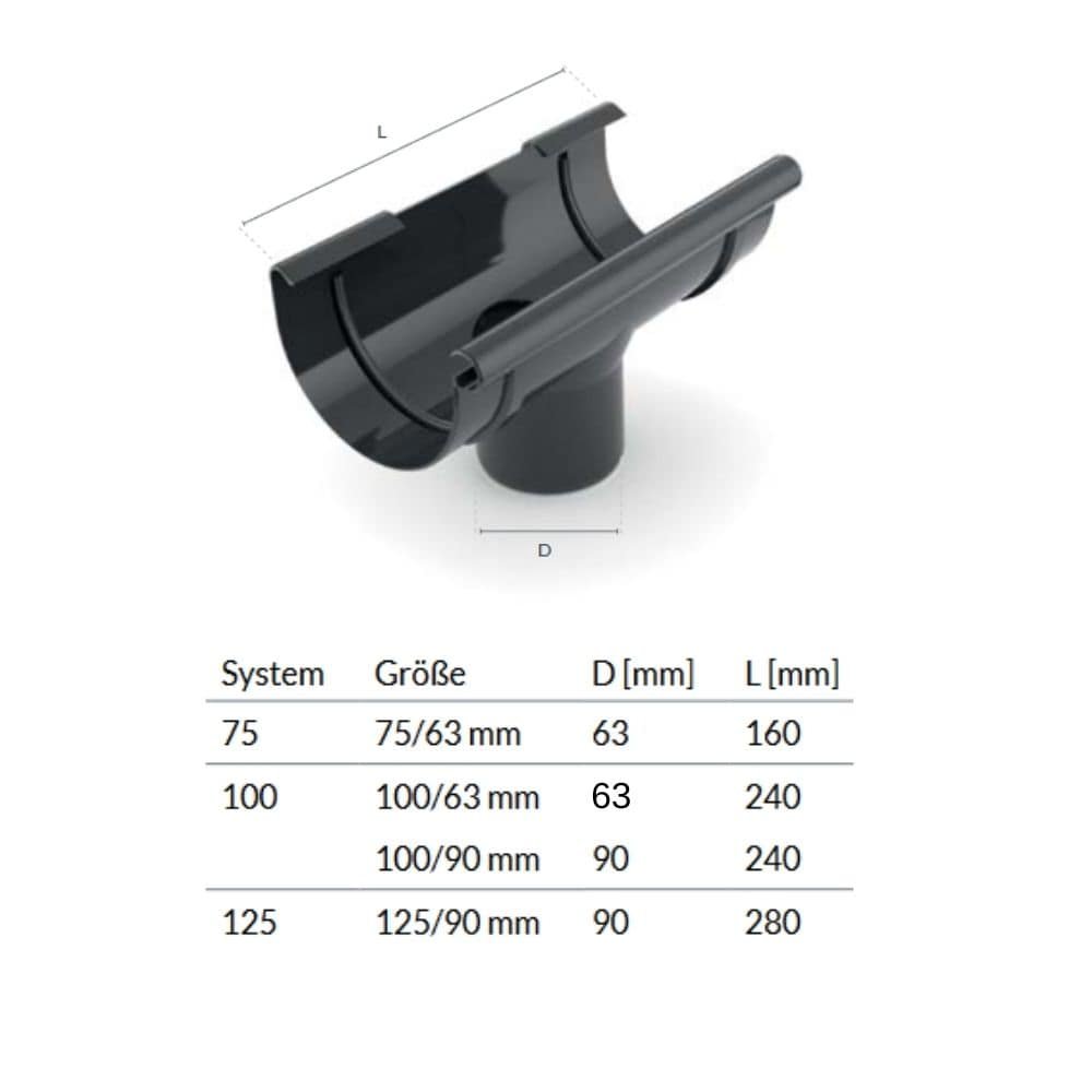 Racord maro Sistem 100/90-0