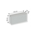 Husă de protecție Deluxe pentru perne de scaun, aprox. 125x32x50-0