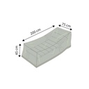 Husă de protecție Deluxe pentru șezlong, aprox. 200x75x45-0