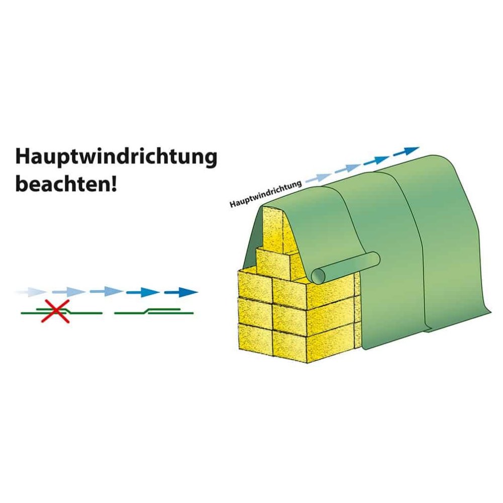 Vliesuri de protecție Vlies de paie 140g/m² în diferite dimensiuni-2