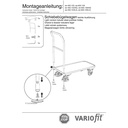 Cărucior cu mâner glisant 200 kg Tip S + EasySTOP-0