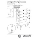 Cărucior etajat înalt cu 5 rafturi 250 kg capacitate tip S + EasySTOP-0