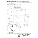 Cărucior cu trei pereți 400 kg tip S + EasySTOP-0