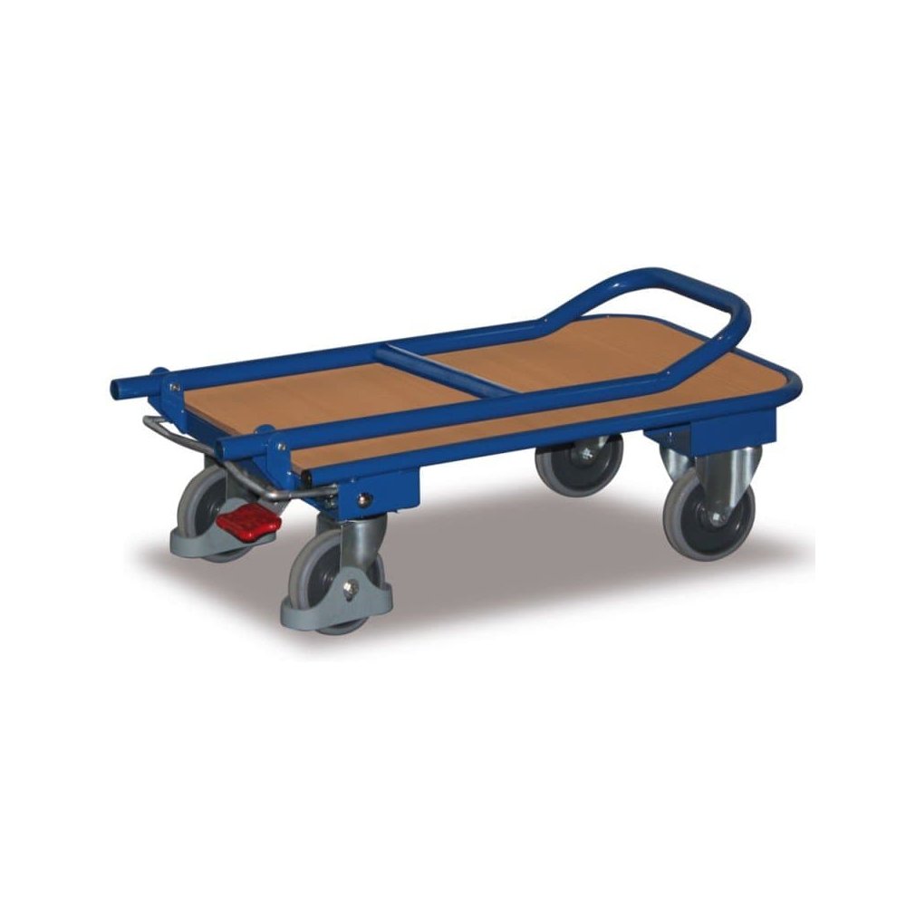 Cărucior cu bară pliabilă 250 kg + EasySTOP-0