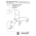 Căruț cu mâner 400 kg Tip L + EasySTOP-0