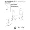 Carucior cu pereţi dubli 500 kg Tip L + EasySTOP-0