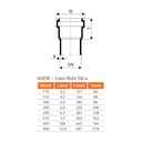 KGEA Ramificație DN/OD 250/160 87 Grade-0