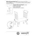 Cărucior frontal cu grilaj dublu 500 kg Tip M + EasySTOP-0