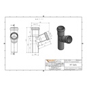 HTsafeEA Ramificație DN/OD 32/32 67 Grade-1