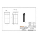 KGEM Țeavă SN 4 DN/OD 110 x 1000 mm-1