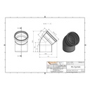 KGB Cot DN/OD 125 45 Grade-1