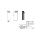 KGEM Țeavă SN 4 DN/OD 160 x 1000 mm-1