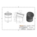 KGB Cot DN/OD 160 15 Grade-1