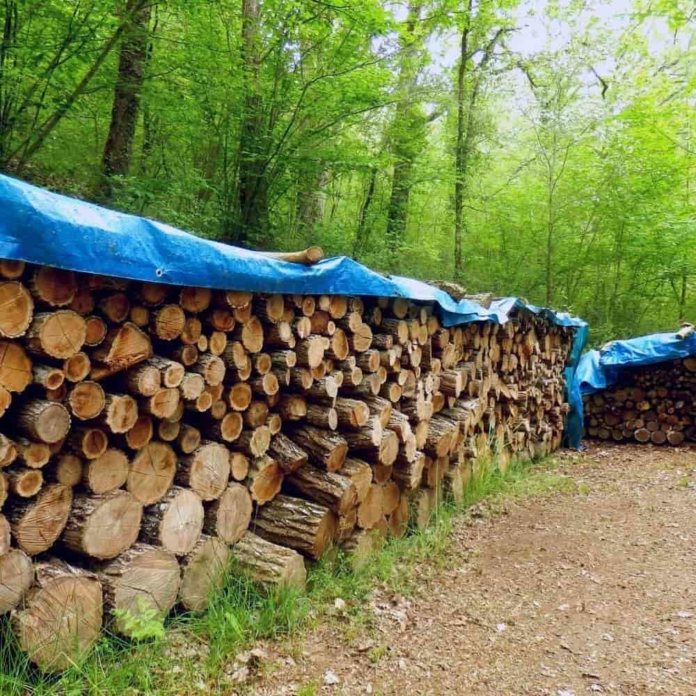 2 x 3 Metri(6m²) prelată de pânză albastră-1