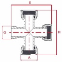 Distribuitor în cruce 1-3