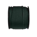 Coardă de fixare PP împletită 2, 5mm negru-verde 25m-3