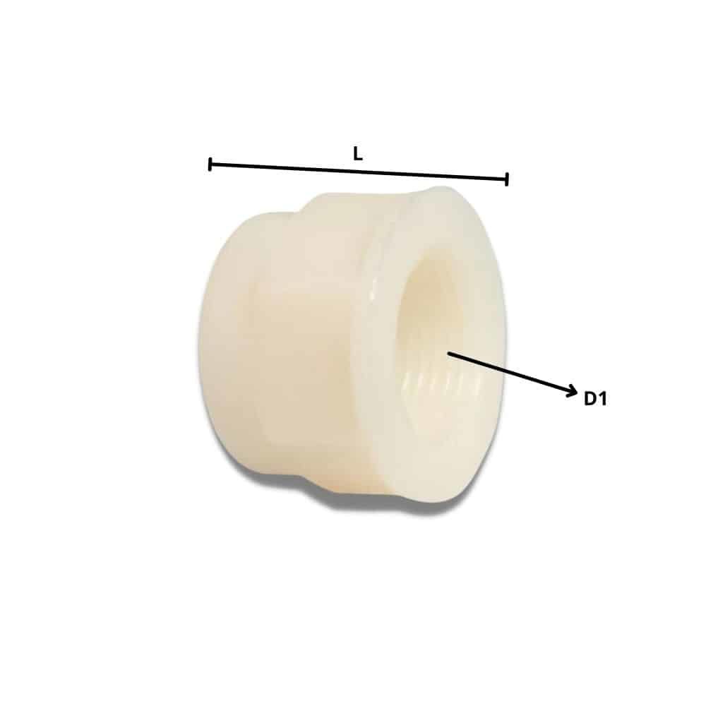 Conector furtun plastic Capac final 1/2"-0