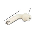 Conector furtun plastic unghi cot x AG 1/2" x 16mm-0