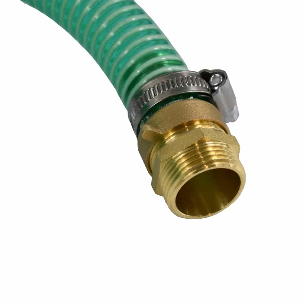 1"/25mm furtun de aspirație și refulare cu preluare plutitoare + 1" conector dublu exterior 15m-0