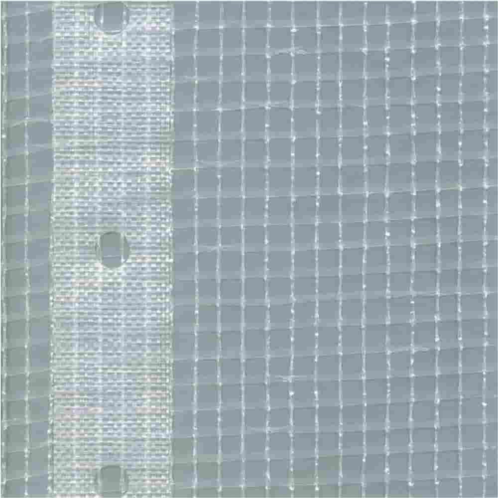 Prelată de plasă pentru schele 2, 20 x 20 m 200 g/m² Alb/Translucid