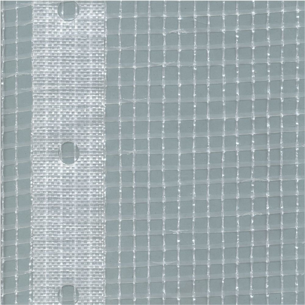 Prelată cu plasă pentru schele 1, 70 x 20 m 200 g/m² Alb/Translucid