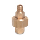 Fiting filetare alamă cuplare 3/4" IG x 3/4" AG tip etanșare conică