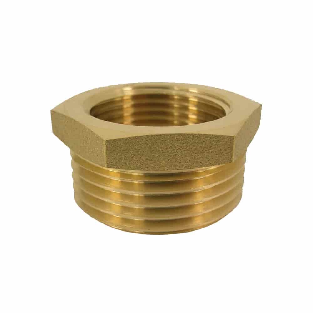 Fiting cu filet din alamă Reductor 1 1/2" AG x 1 1/4" IG