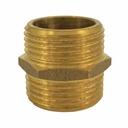 Fiting cu filet din alamă Niplă dublă 1 1/4" AG x 1 1/4" AG