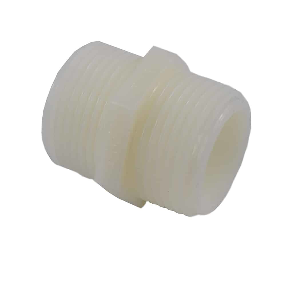 Conector furtun plastic Doppelnippel 3/4"