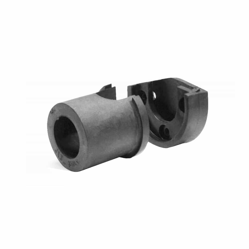 Set de izolare fonică pentru fitinguri de presare cot de perete 1/2" 52 mm