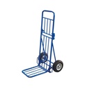 Cărucior pentru pachete 100 kg pliabil de două ori Anvelope pneumatice 490 x 635 x 1025 mm