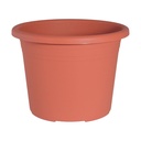 Ghiveci de flori CYLINDRO aprox. Ø 25 cm / 5, 5 Litri - teracotă