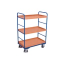 Carucior pe etaje înalt 3 tăvi 250 kg sarcină maximă Tip XL + EasySTOP