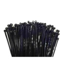 100 Coliere 200x4, 8mm negre (stabilizate UV) PA6.6