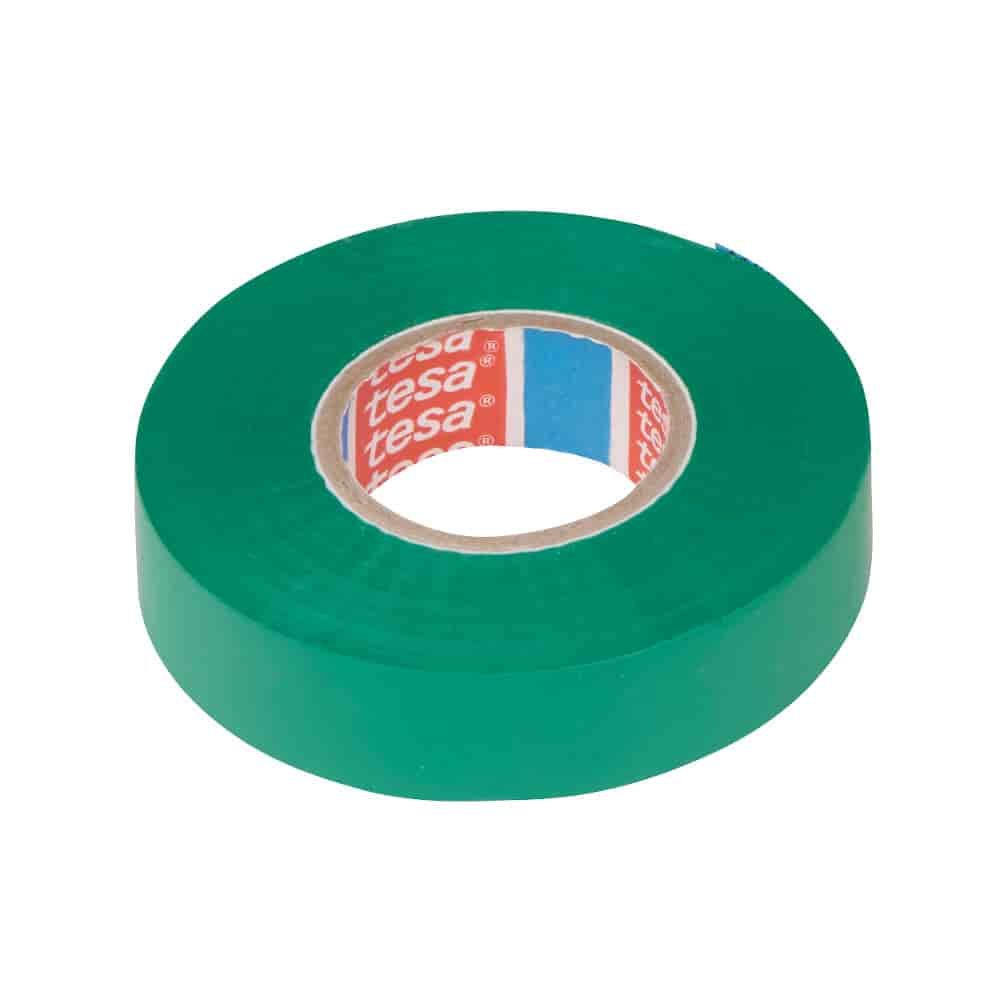 tesa tesaflex Bandă izolatoare 4163 PVC 19 mm x 33 m (verde)