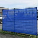 blaues Bauzaunnetz 1,80m x 3,45m