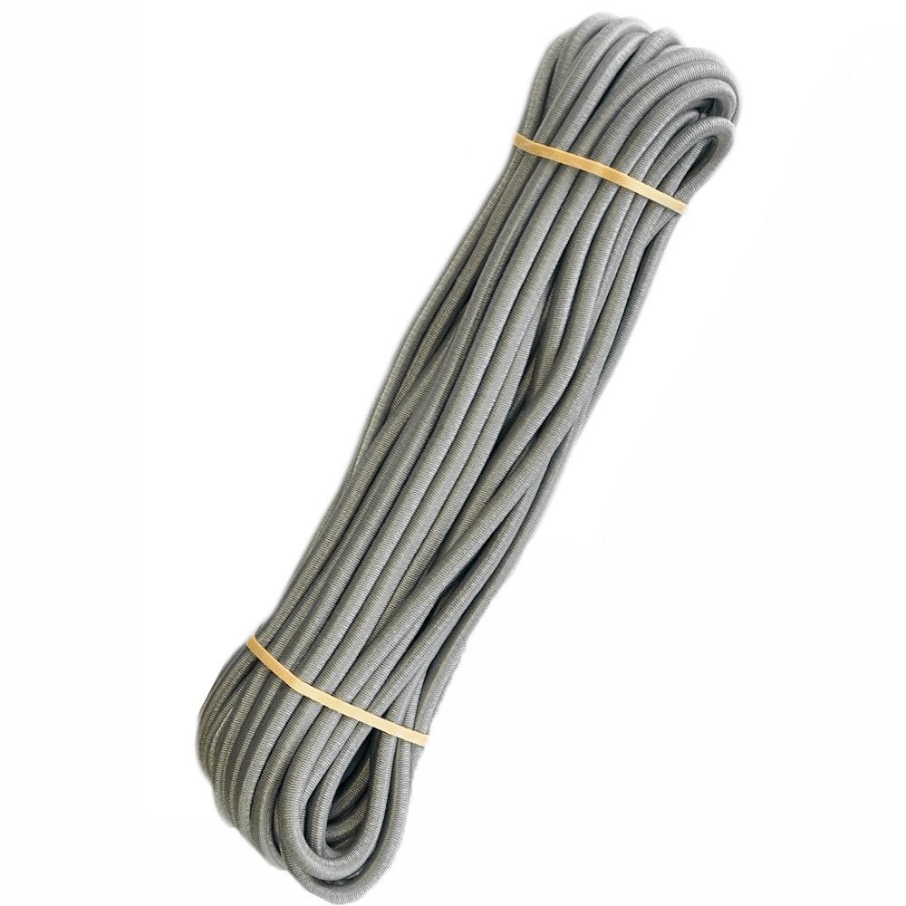 Coardă elastică Ø8 mm, 20 m, gri