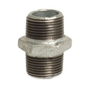 Fiting cu filet fontă maleabilă dublu niplu 1 1/2" AG x 1 1/2" AG