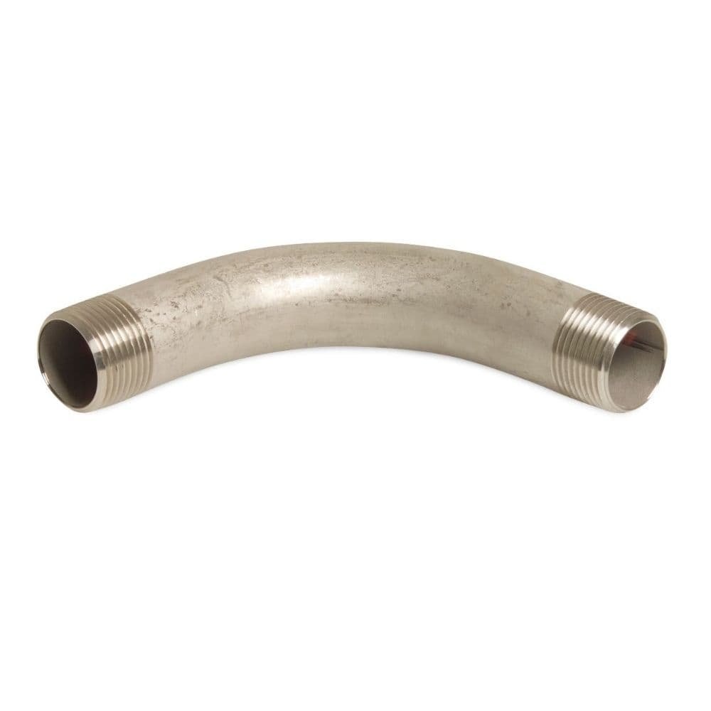 Threaded Fitting Stainless Steel Elbow 90° 1 1/4" Male Thread