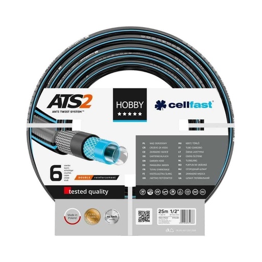 [BONI-16-220] Hobby 3/4" 25 Metri Furtun