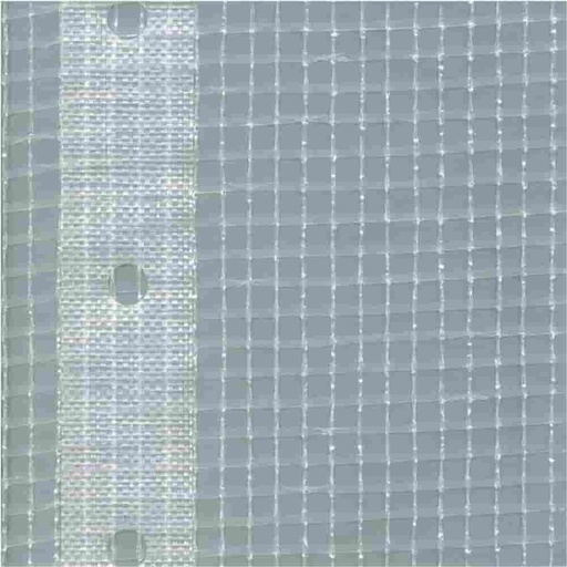 [BONI-42249-04] Prelată de plasă pentru schele 2, 20 x 20 m 200 g/m² Alb/Translucid