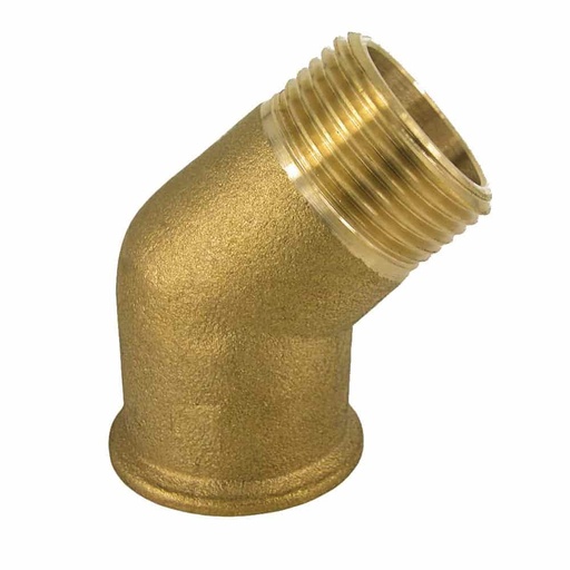 [BONI-34771] Fiting cu filet din alamă unghi 45° 1/2" IG x 1/2" AG