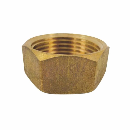 [BONI-34486] Threaded Fitting Brass Cap 2" Female