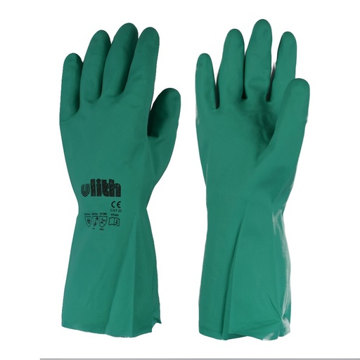 [BONI-42201-15] Mănuși industriale din cauciuc nitrilic XXL/11 verde