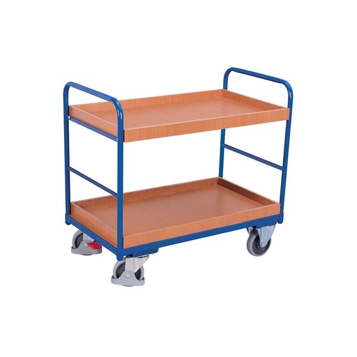 [BONI-sw-800.246] Cărucior pe etaje înalt cu 5 rafturi 250 kg capacitate de încărcare Tip XL + EasySTOP