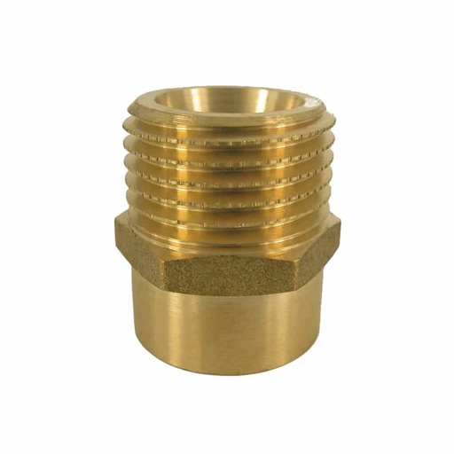 [BONI-34433] Fiting filetat alamă niplu dublu redus 3/4" FI x 1" ME