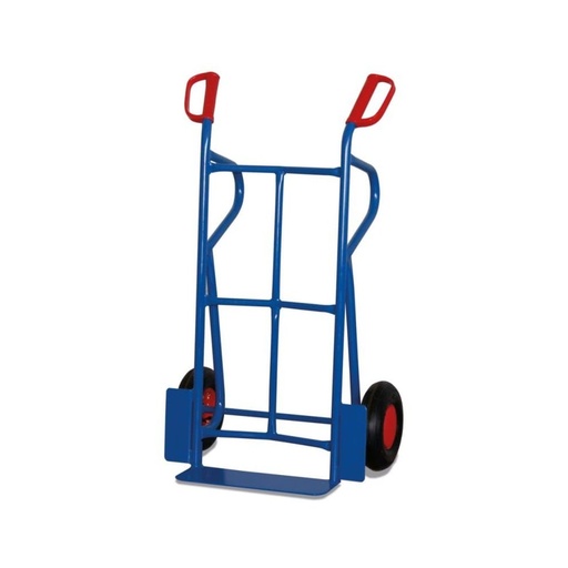 [BONI-sk-1155] Cărărușă din oțel de 250 kg cu pneuri tip L 620 x 470 x 1110 mm