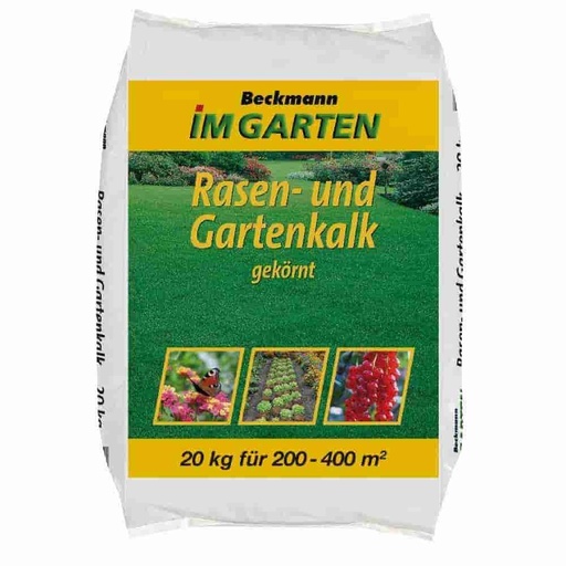 [BONI-11190] 20kg calcar granulant pentru gazon și grădină 200-400m² (calcar carbonat)